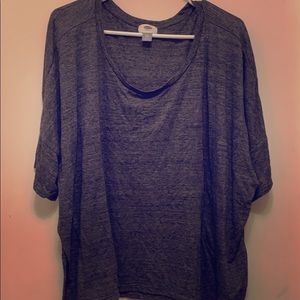 Gray old navy top